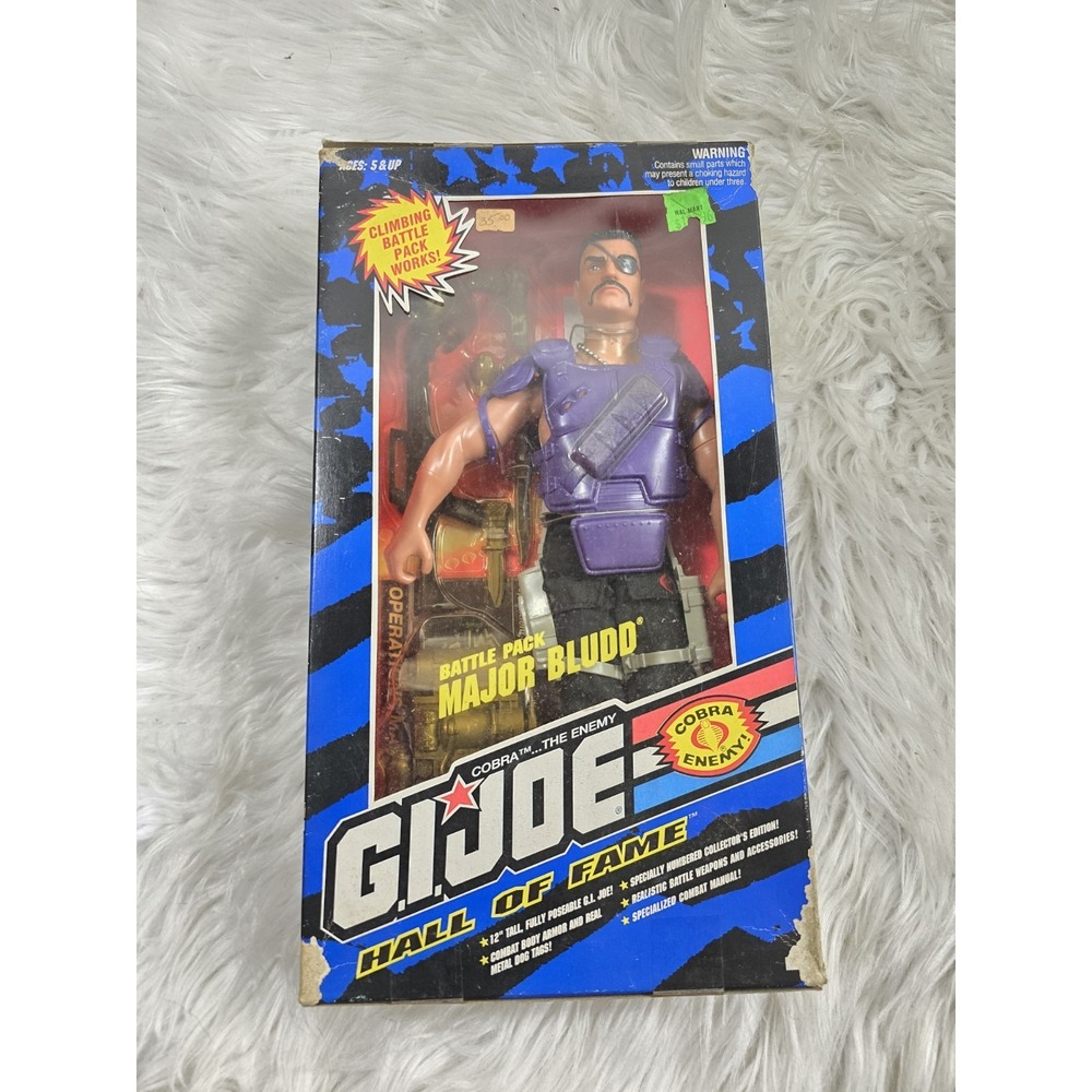 Hasbro GI Joe Hall Of Fame 1993 BATTLE PACK MAJOR BLUDD Cobra Enemy NEW